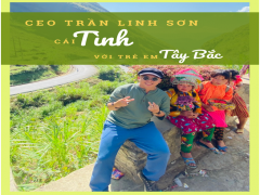 CEO Trần Linh Sơn và cái tình với trẻ em Tây Bắc