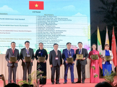3 giải thưởng ASEAN cho ngành du lịch Bà Rịa - Vũng Tàu