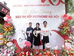 Nghệ sĩ Quang Tèo dự khai trương Siêu thị bếp Besthome tại Hà Nội