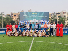 TIG FC vô địch Giải bóng đá Doanh nghiệp Trẻ Hà Nội “Vì Cộng Đồng” 2022
