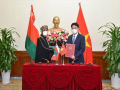 Việt Nam, Oman ký kết Hiệp định về miễn thị thực
