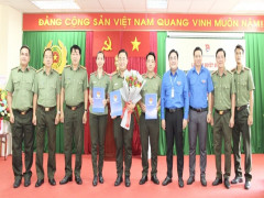 Đại úy Đặng Văn Thắng giữ chức Bí thư Đoàn Công an TP Hồ Chí Minh