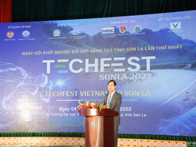 Khai mạc Ngày hội Khởi nghiệp đổi mới sáng tạo tỉnh Sơn La lần thứ nhất năm 2022 - TechFest  Sơn La