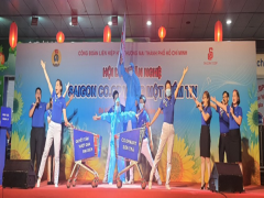 Hàng nghìn người lao động Saigon Co.op sôi nổi tham gia Hội diễn văn nghệ “Vững một niềm tin” năm 2022