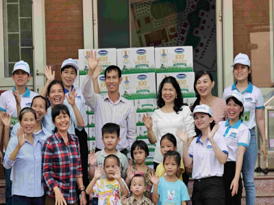Những khoảnh khắc đẹp trên hành trình 15 năm của Quỹ sữa Vươn cao Việt Nam