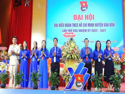 Quảng Ninh: Đại hội đại biểu Đoàn TNCS HCM Huyện Vân Đồn lần thứ XXV, nhiệm kỳ 2022 – 2027