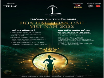 Hoa hậu Hoàn cầu Việt Nam 2022 chính thức nhận hồ sơ dự thi online