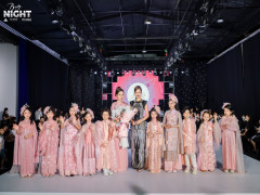 Ngọt ngào như BST Sweet Dream của NTK Hương Giang tại Beauty night 2022