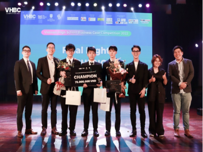 Đội The Chads xuất sắc giành ngôi vị quán quân mùa đầu tiên cuộc thi Vietnam High School Business Case Competition 2022
