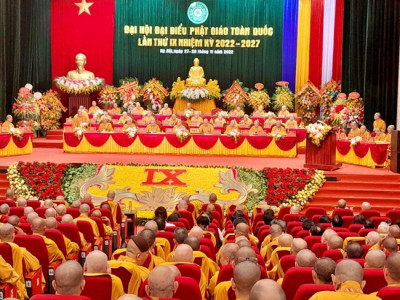 Bế mạc Đại hội Đại biểu Phật giáo toàn quốc lần thứ IX