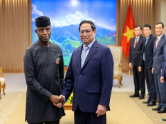 Thủ tướng Phạm Minh Chính tiếp Phó Tổng thống Nigeria