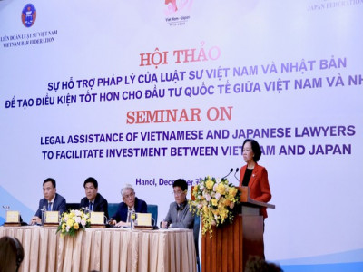 Doanh nghiệp Nhật Bản và Việt Nam sẽ có thêm kênh hỗ trợ pháp lý cho hoạt động đầu tư, kinh doanh