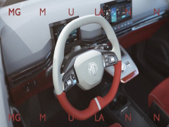 Xe điện toàn cầu MG Mulan 2022 lần đầu lộ nội thất với thiết kế trẻ trung và thời trang