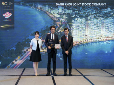 Tập đoàn Danh Khôi được vinh danh tại BCI Asia Awards 2022