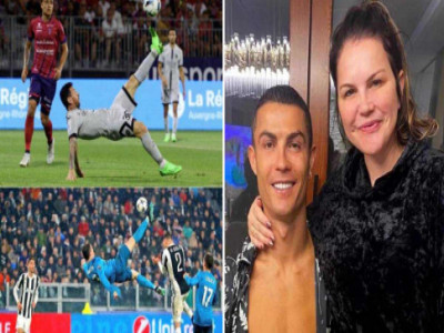 Messi lập siêu phẩm 'xe đạp chổng ngược', chị gái Ronaldo <b>chê bai</b>