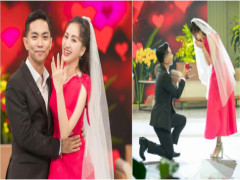 13 năm sau kết hôn, Phan Hiển quỳ gối cầu hôn Khánh Thi