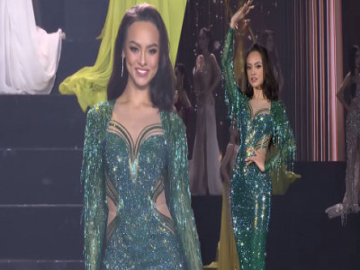 Top 15 Miss Grand Vietnam 2022: Mai Ngô 'chặt nát' phần thi dạ hội với màn hóa thân công chúa Mera 'Aquaman'