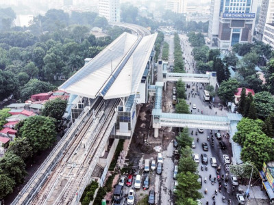 Hà Nội: Khởi công dự án 1.300 tỉ đồng bổ trợ tuyến đường sắt Nhổn - Ga Hà Nội