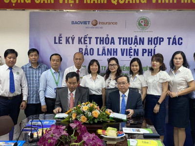 Tổng công ty bảo hiểm Bảo Việt ký kết thỏa thuận hợp tác bảo lãnh viện phí tại bệnh viện Lê Văn Thịnh