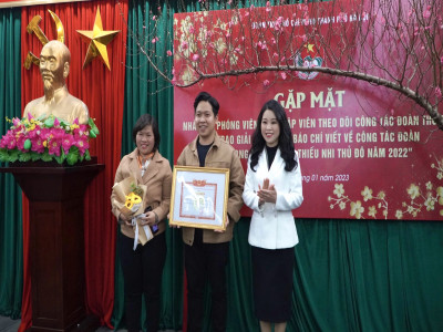 Thành đoàn Hà Nội trao giải “Báo chí viết về công tác Đoàn và phong trào Thanh thiếu nhi Thủ đô năm 2022”