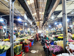 TPHCM: Các chợ hoa nhộn nhịp những ngày cận Tết