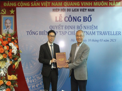 Ông Nguyễn Việt Lộc trở thành tân Tổng biên tập Tạp chí Vietnam Traveller