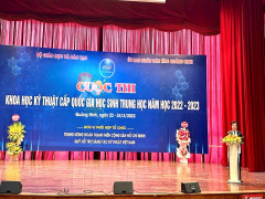 Gần 150 dự án tham dự “Cuộc thi khoa học, kỹ thuật cấp quốc gia học sinh trung học lần thứ 11, năm học 2022-2023” tại Quảng Ninh
