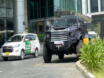 Terradyne Gurkha - xe bọc thép chống đạn dành cho dân thường - bất ngờ xuất hiện tại Việt Nam