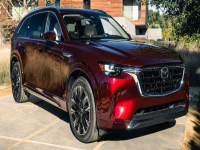 Chiêm ngưỡng thiết kế của SUV tiệm cận xe sang Mazda CX-90 2024 qua những hình ảnh thực tế