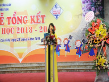 Trường Tiểu học Nghĩa Tân tổng kết năm học 2018 - 2019