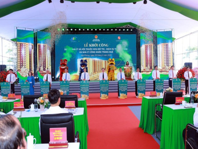 Hải Phòng khởi công xây dựng hơn 2500 căn nhà ở xã hội tại huyện An Dương