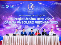Công bố cuộc thi 'Tìm kiếm tài năng trình diễn Dân ca và Bolero Việt Nam 2023'