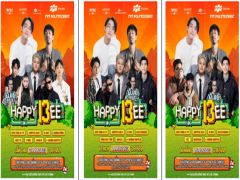 Sơn Tùng M-TP, rapper Đen, B Ray, HIEUTHUHAI, Vũ., Hoàng Dũng đổ bộ Happy Bee 13
