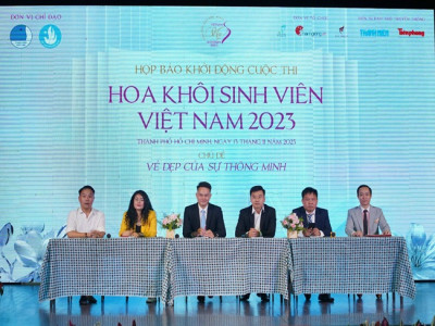Họp báo công bố Cuộc thi Hoa khôi Sinh viên Việt Nam năm 2023 - “Tìm kiếm vẻ đẹp của sự thông minh”