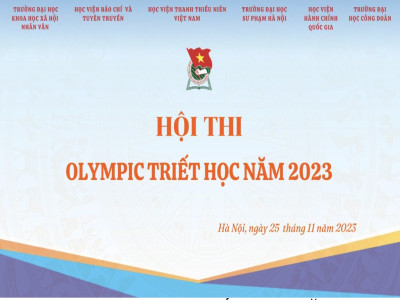 Hội thi Olympic Triết học năm 2023