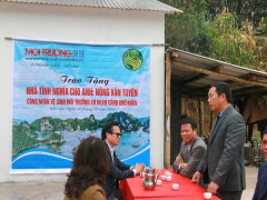 Khánh thành nhà tình nghĩa cho công nhân vệ sinh môi trường Nông Văn Tuyên tại Quảng Ninh
