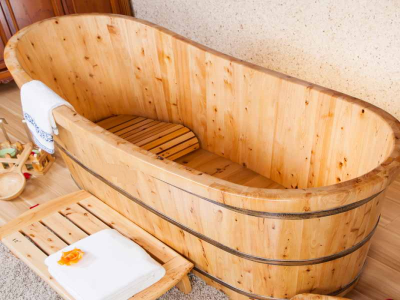 Các mẫu bồn tắm gỗ được ưa chuộng hiện nay
