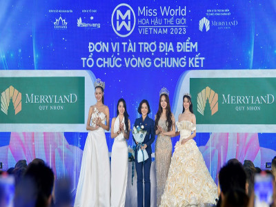 Lần thứ hai liên tiếp MerryLand Quy Nhơn trở thành địa điểm tổ chức Miss World Vietnam