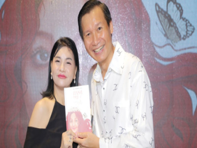 Cát Phượng cùng dàn sao Việt dự ra mắt sách của “ông trùm bolero” Vũ Thành Vinh