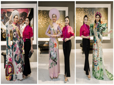NTK Châu Loan tự hào góp phần quảng bá và tôn vinh áo dài Việt