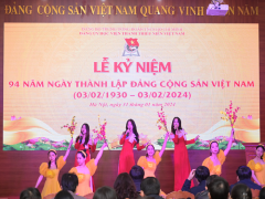 Học viện Thanh thiếu niên Việt Nam tổ chức Lễ kỷ niệm 94 năm Ngày thành lập Đảng Cộng sản Việt Nam