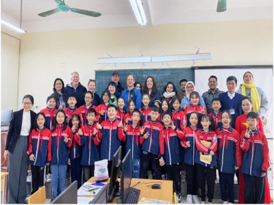 Giáo viên huyện Mê Linh trao đổi kinh nghiệm dạy và học trực tuyến cùng chuyên gia giáo dục của 17 nước trên thế giới