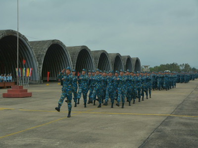 Trung đoàn 910, Trường Sĩ quan Không quân ra quân huấn luyện năm 2024