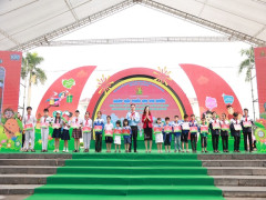 Chương trình Ngày hội “Thiếu nhi vui khỏe” tại Hà Tĩnh