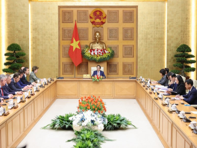 Thủ tướng Phạm Minh Chính tiếp đoàn doanh nghiệp hàng đầu Hà Lan