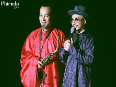 Saxophone Lê Duy Mạnh& Hà Lê “cháy”  với đêm nhạc “Mưa hồng” tại Amour reosort Ba Vì