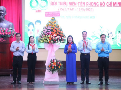 Bến Tre kỷ niệm 83 năm thành lập Đôi TNTP Hồ Chí Minh