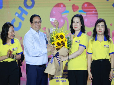 Thủ tướng Phạm Minh Chính đăng ký hiến tạng, kêu gọi mọi người dân tình nguyện đăng ký hiến tạng