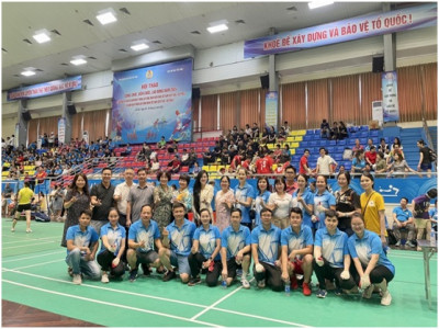 Công đoàn Học viện Thanh Thiếu niên Việt Nam sôi nổi tham gia Hội thao Công đoàn viên chức Việt Nam năm 2024