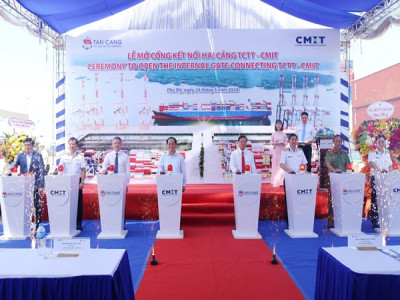 Cảng Tân cảng - Cái Mép Thị Vải và Cảng Quốc tế Cái Mép mở rộng hợp tác